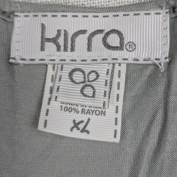 Kirra Sheer Lightweight Racerback Tank Top Size XL - Picture 3 of 6